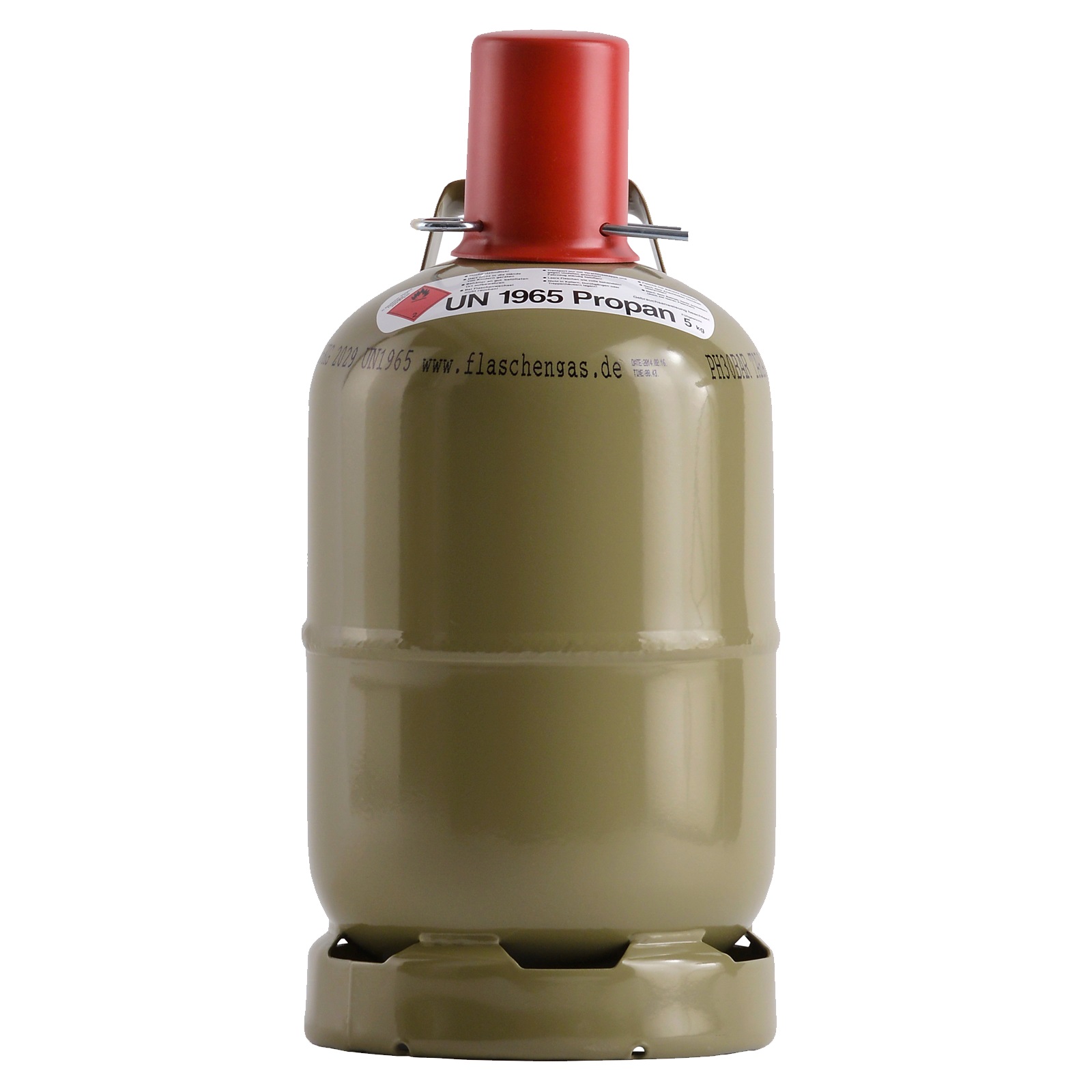 Tyczka gaz propan 5kg do napełniania butli (szara)