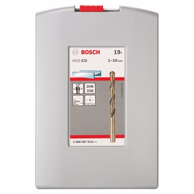 Bosch ProBox metal drill bit set HSS-CO 19 pcs.