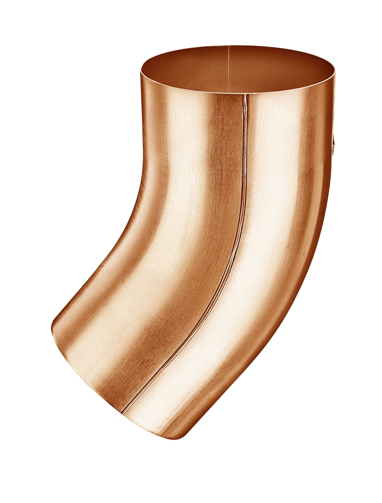Grömo CU drainage pipe bend with inlet DN60 40°