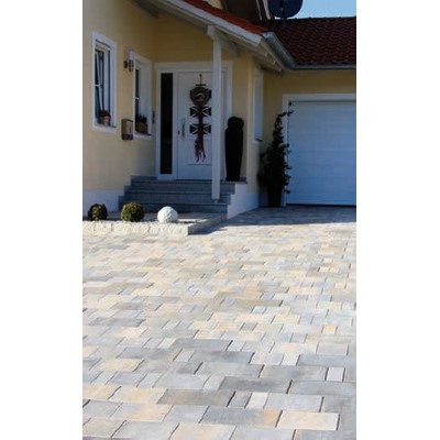 BWL Carre paving stone 30x20x8cm terracotta shaded