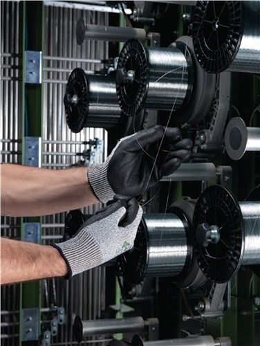 Schnittschutzhandschuhe HyFlex 11-435 Gr.10 grau/schwarz 12 PA