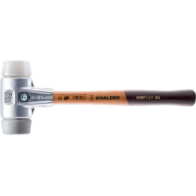 SIMPLEX soft-face mallet Ø60 TPE-mid / superplastic HALDER 3137.060