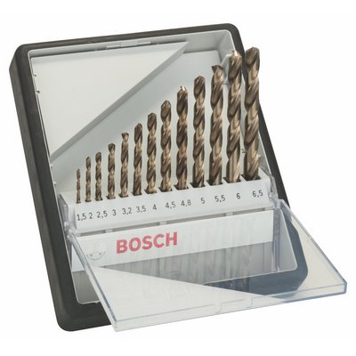 Bosch metal drill bit set HSS-CO Robust Line 13 pcs.