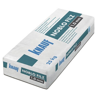 Knauf Noblo Felt 1mm biały 25kg Tynk filcowy i tynk talerzowy z ziarnem marmuru