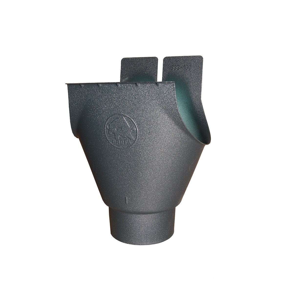 PREFA gutter tank 33/100 P.10 anthracite