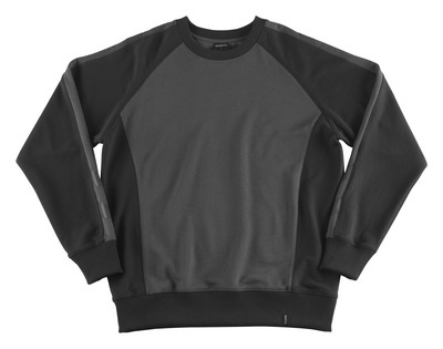 MASCOT® Witten Sweatshirt dunkelanthrazit/schwarz Gr.2XL