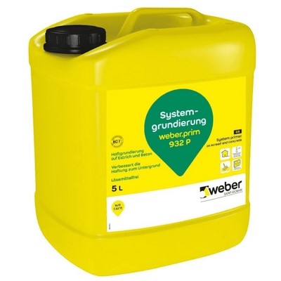 SGW weber.prim 932 P 5L kanister Podkład systemowy przezroczysty