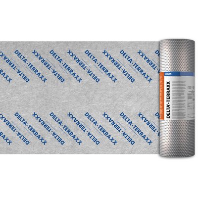 Dörken Delta-Terraxx 12.5x2.40 m PE-HD Produkthöhe 10mm Noppenbahn m. Vlies