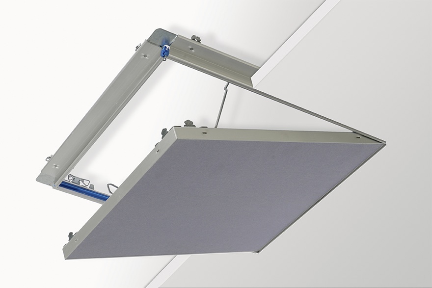 Knauf REVO 12.5 aluminium inspection hatch 600x600mm air/dust-tight