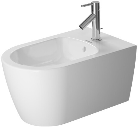 DU Bidet ścienny ME by Starck 570 mm w.OL. w.HLB. 1 HL. Durafix. biały