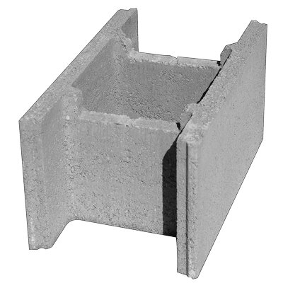 Helminger shuttering block 30cm S30 L/W/H 49.8/30/24.9cm