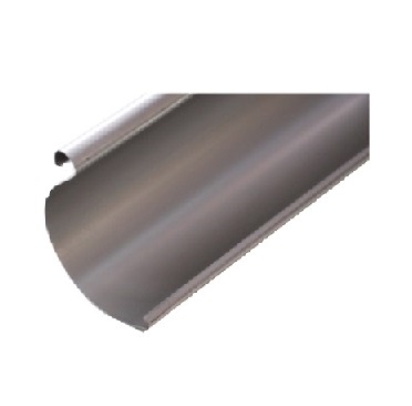 Zinc gutter 40 0.7mm large bead Length 5.00m