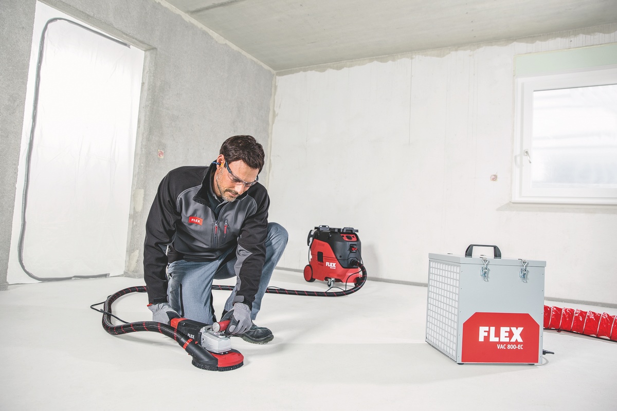 FLEX VAC 800-EC Air Protect 14 Set Luftreiniger mit HEPA-14 Filter