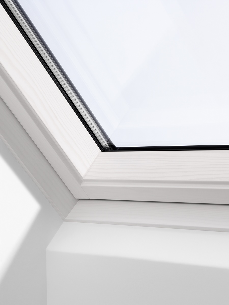 Okno obrotowe Velux GGL FK06 2070 biały lakier Thermo Alu 66x118