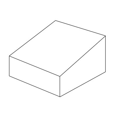 Kingspan PUR gradient ThermaTT46FM WLS023 2,1% gradient 1200x1200mm 100-125mm
