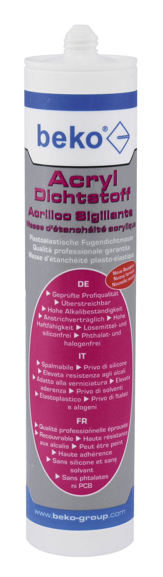 Beko acrylic sealant 310ml white