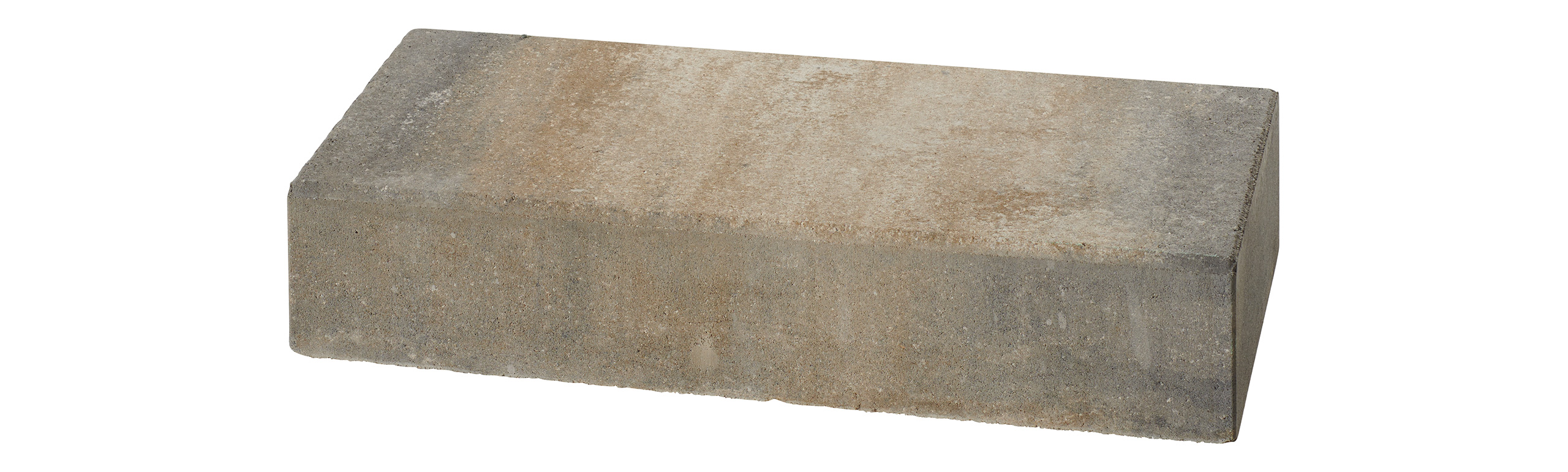 La Tierra stopień 15x34x75cm wapień muszlowy niuansowany. gładki beton