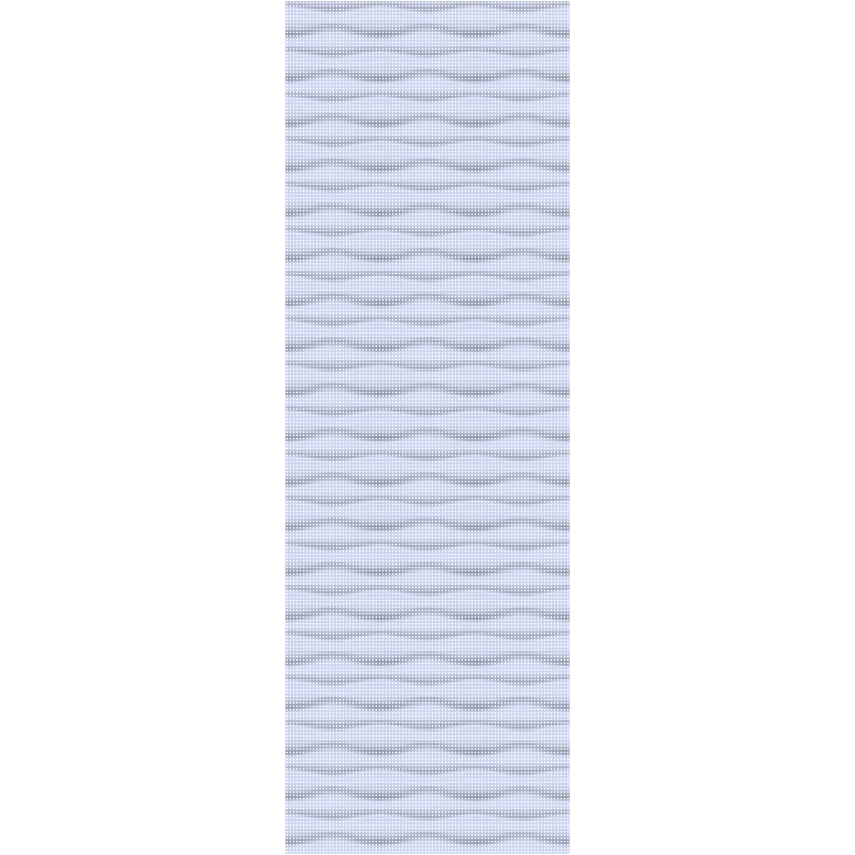 Siatka Brügmann FLOW 60x180 cm srebrna