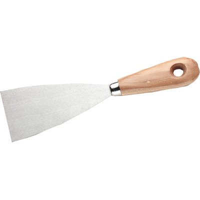 Triuso Malerspachtel Bandstahl 60mm m. hellem Holzheft