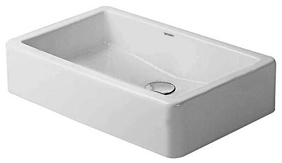 Umywalka nablatowa Duravit. VERO polerowany 600x380mm biały#