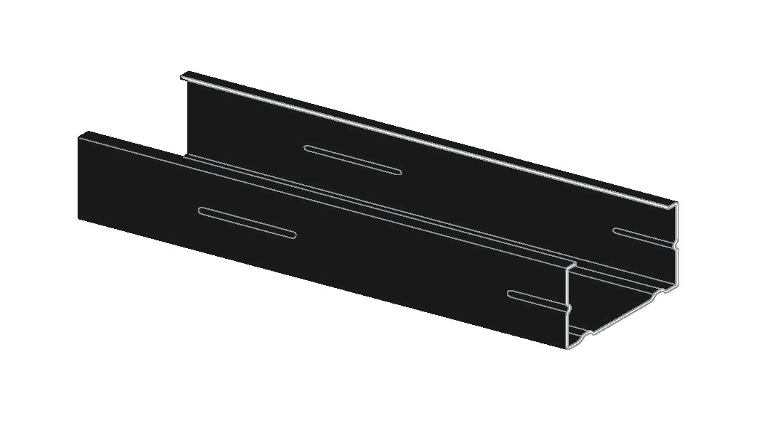 Knauf CW stand C3 czarny 75x50x06mm 3000mm