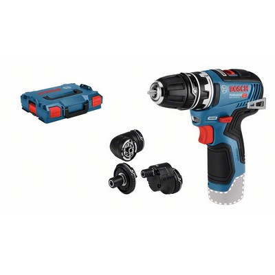 Akumulatorowa wiertarko-wkrętarka Bosch GSR 12V-35 FC Full Set FlexiClick bez akumulatora w L-BOXX