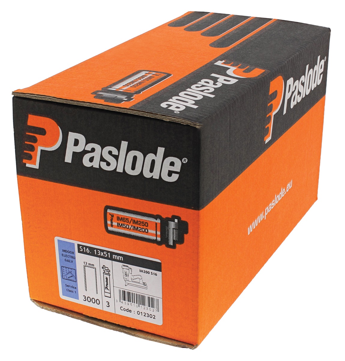 ITW Paslode staples galvanised S16 1.53x12.8x32mm 3000pcs Impulse Pack