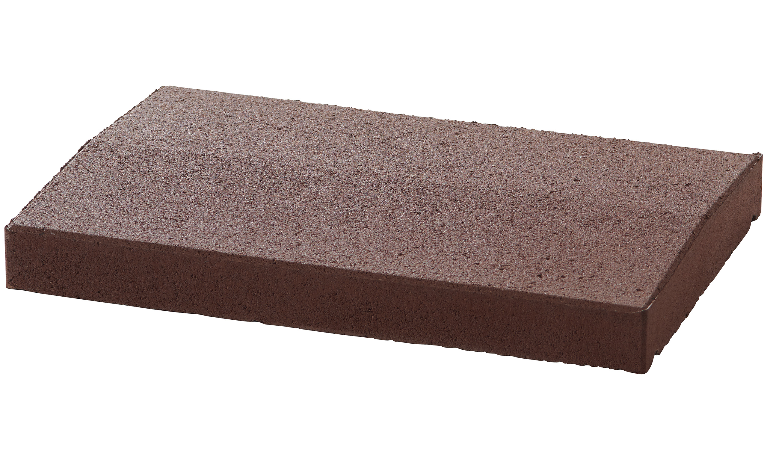 Terrano cover panel 50x33x5-6cm brown. smooth concrete. Smooth roof profile