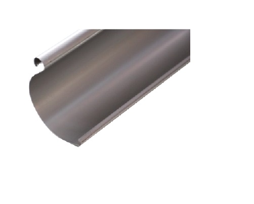 Zinc gutter 25 0.65mm large bead Length 5.00m