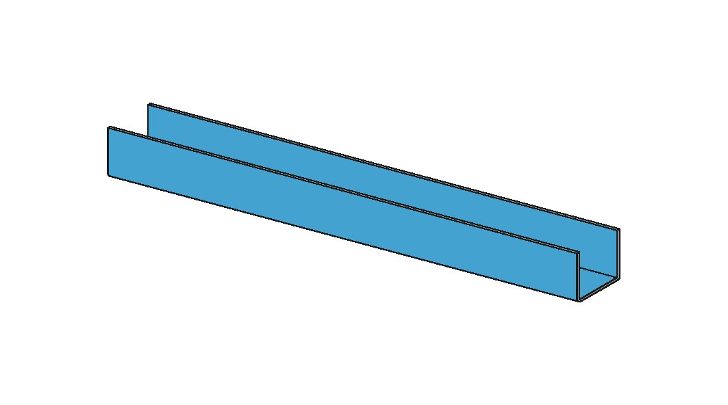 Knauf UD-Profile C5-M niebieski 28x27x06mm 3000mm