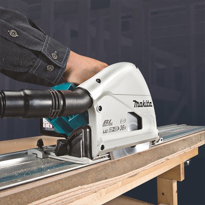 Makita cordless plunge-cut saw 2x18V without battery and charger - DSP600ZJ