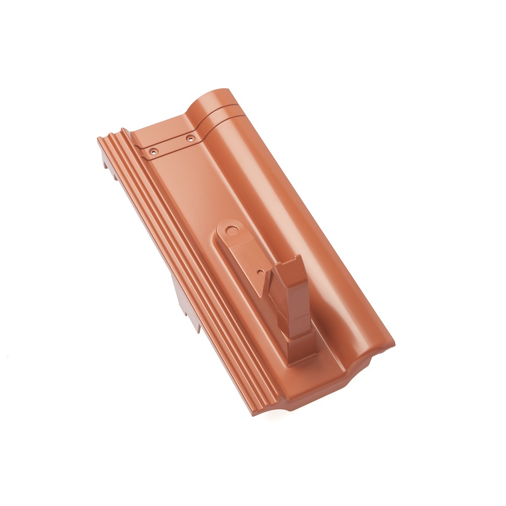 Braas Frankfurter pan brown snow guard pan aluminium