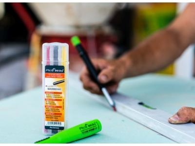 Pica BIG DRY refill set summer graphite FOR ALL red yellow