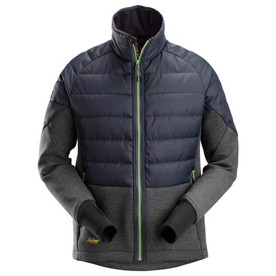 Snickers FlexiWork Hybrid-Jacke stahlgrau-anthrazit Gr. L