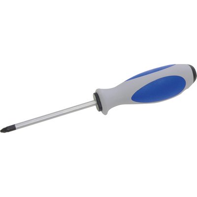 Triuso screwdriver PZ2. 100mm Pozidriv 2-component handle