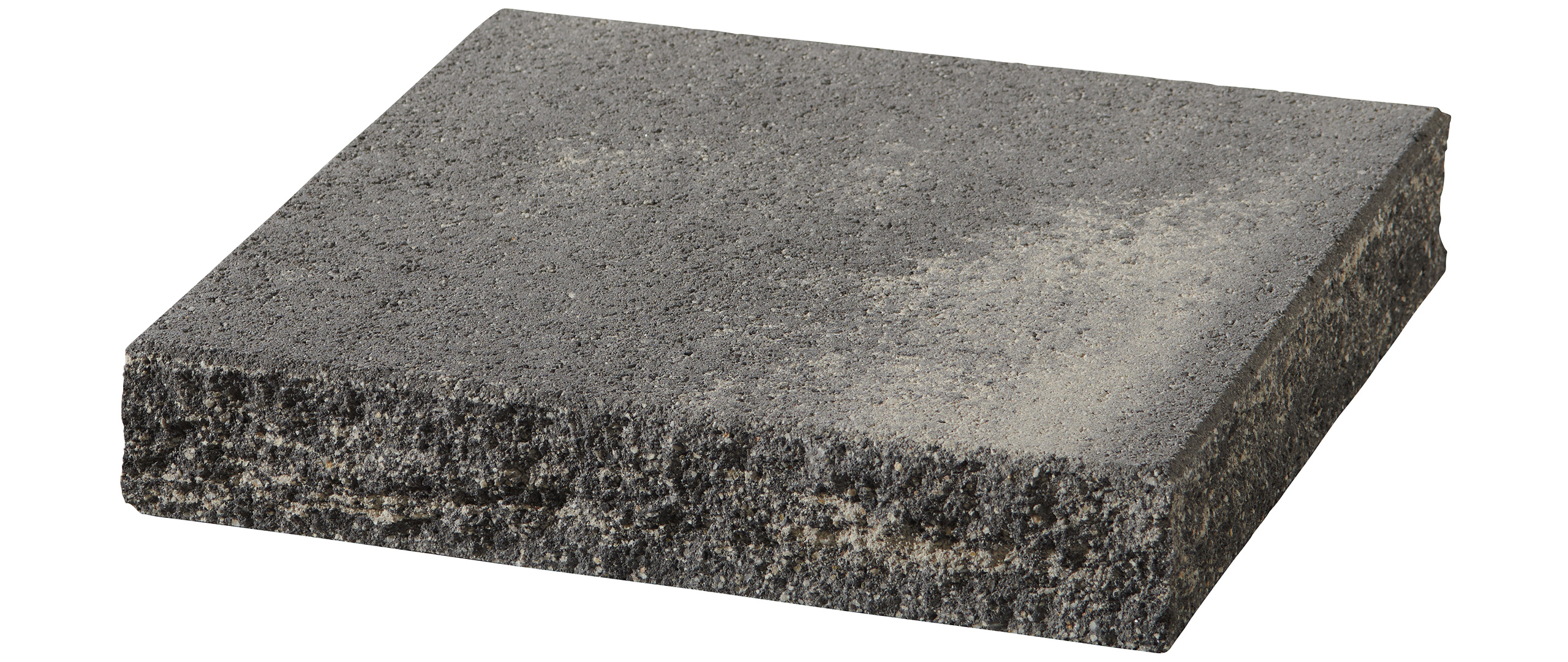 Pillar cover plate Vermont 47.2x47.2x8cm nero bianco. burnt. ball shaped.