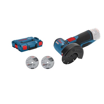 Akumulatorowa szlifierka kątowa Bosch GWS 12V-76 solo w L-BOXX