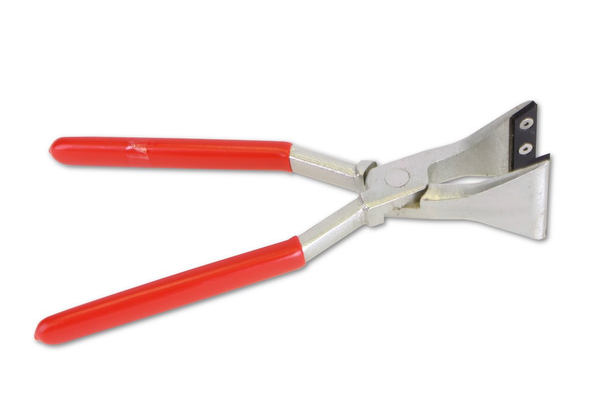Szczypce składane MASC z rękojeścią z PVC 60 mm - proste