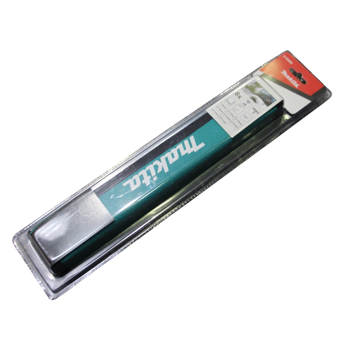 Makita zestaw kluczy nasadowych 1/2" 8 szt. do kluczy udarowych Klucz udarowy 8-21mm E-02989