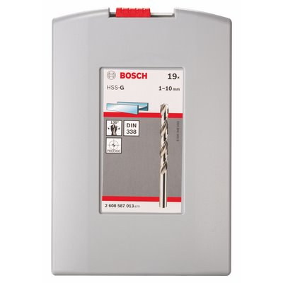 Bosch ProBox metal drill bit set HSS-G 19 pcs.