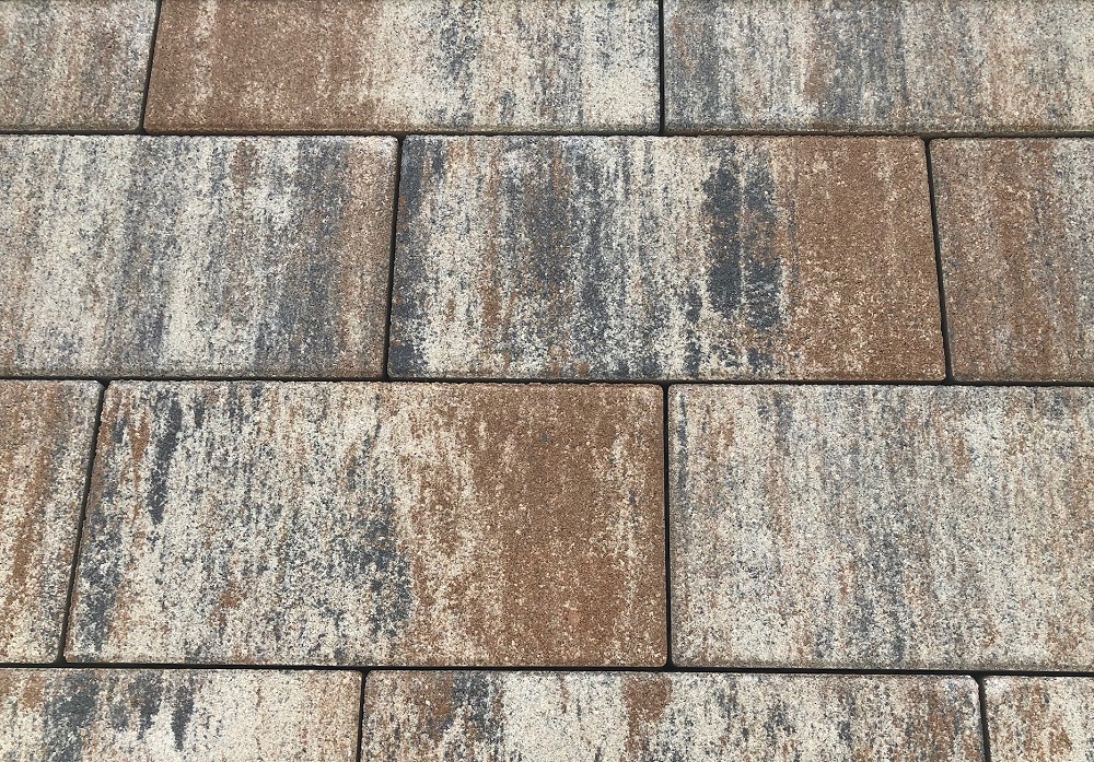 BWL Carre paving stone 20x20x8cm shell limestone