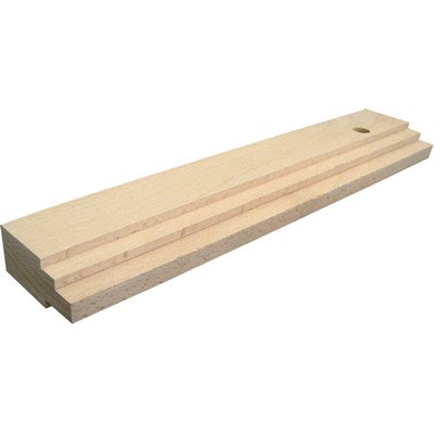 Triuso chopping block 300x55x25mm hardwood w. rebate