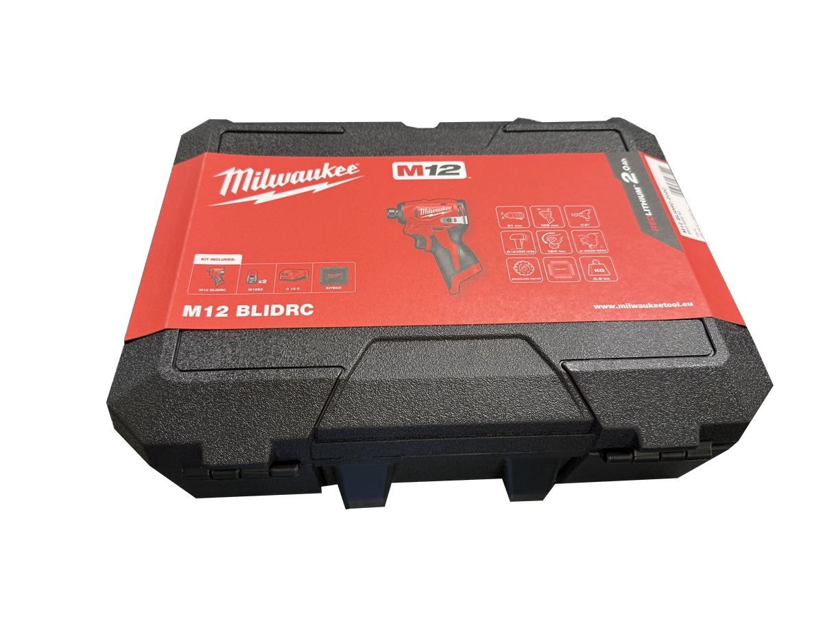Milwaukee M12™ Bezszczotkowy akumulatorowy klucz udarowy M12 BLIDRC-202C