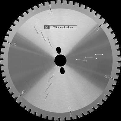 Stehle cross-cut saw blade carbide 260x2.5x30 Z 60 F-WFA - 58165010