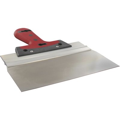Triuso wide stainless steel spatula 170mm w. soft handle