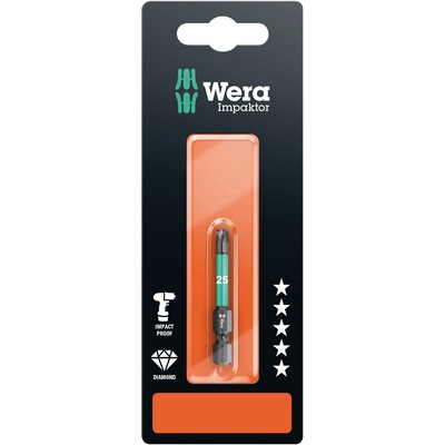 Wera 867/4 IMP DC SB bity udarowe 1x TX 25x50mm 1/4" sześciokątne