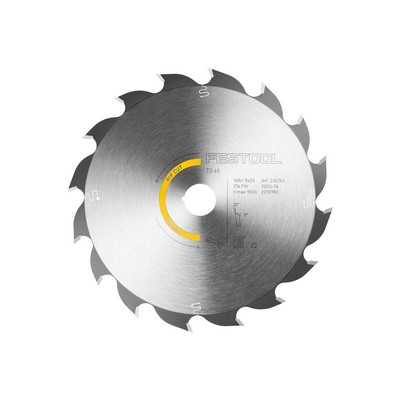 Festool circular saw blade WOOD RIP CUT HW 168x1.8x20 PW16