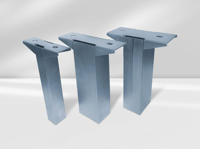 Podpora RiSySchott 50/750 z dwoma płytami rozkładającymi obciążenie