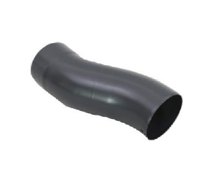 PREFA plinth knee D 80mm anthracite