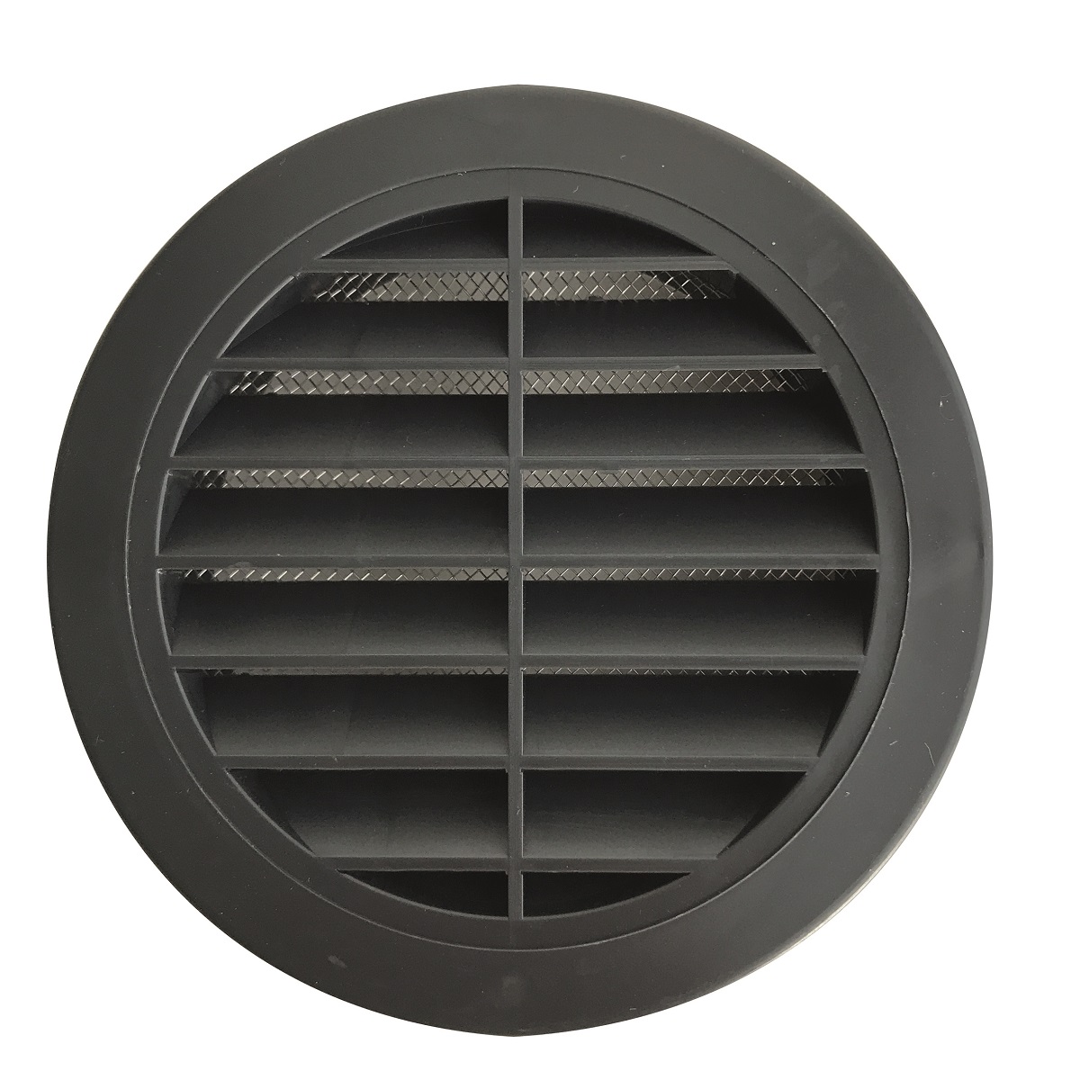 Upmann ventilation grille DN 125 anthracite round - 66629